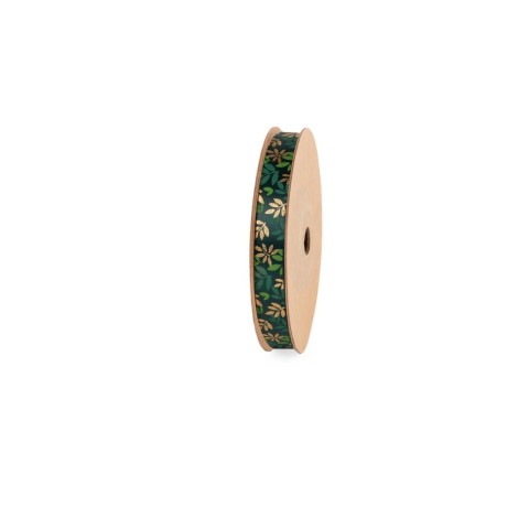 NASTRO FESTIVE MM.15X25MT. VERDE SCURO